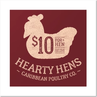 Hearty Hens Posters and Art